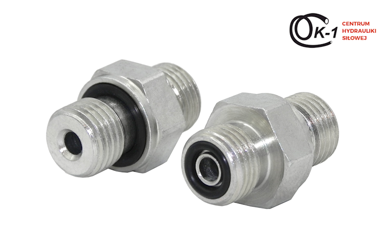 PRZYŁĄCZE HYDRAULICZNE NYPEL M14x1.5 - ORFS 9/16''