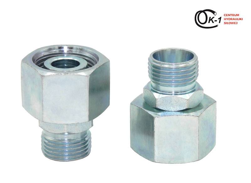 REDUKCJA GWINTU Z NAKRĘTKĄ M12x1.5 6L - M18x1.5 12L