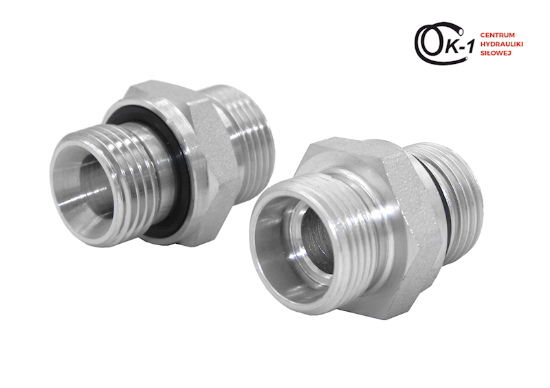 PRZYŁĄCZE HYDRAULICZNE NYPEL BSP 1/4 - M18x1.5 10S