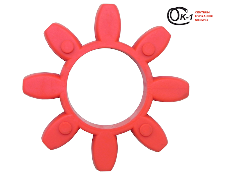 WKŁADKA ŁĄCZNIK DO SPRZĘGŁA KŁOWEGO GET 28-38 CZERWONA