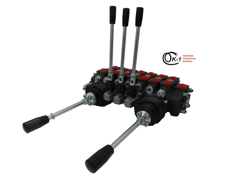 ROZDZIELACZ HYDRAULICZNY 7 SEKCYJNY DO MASZYN LEŚNYCH 90L