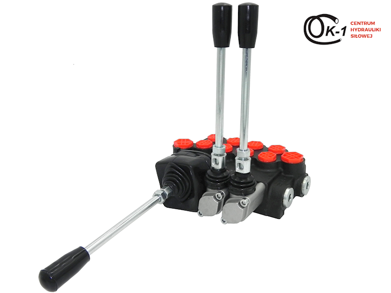 ROZDZIELACZ HYDRAULICZNY 4 SEKCJE 40L JOYSTICK