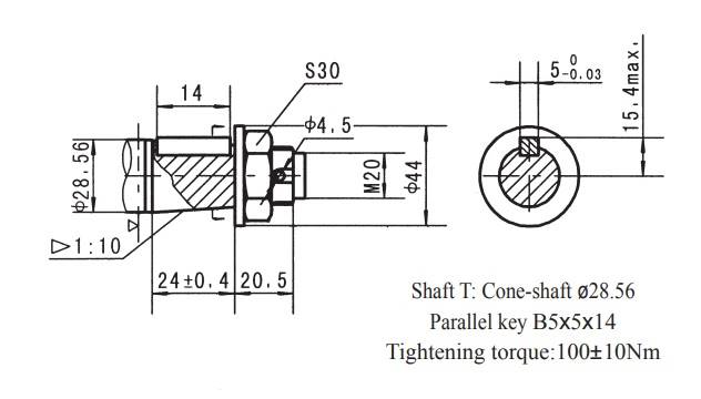 Silnik hydrauliczny BMPW 315 K