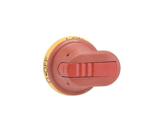 OHY45J6 Rączka czerwona IP65, długość 45mm, na wał