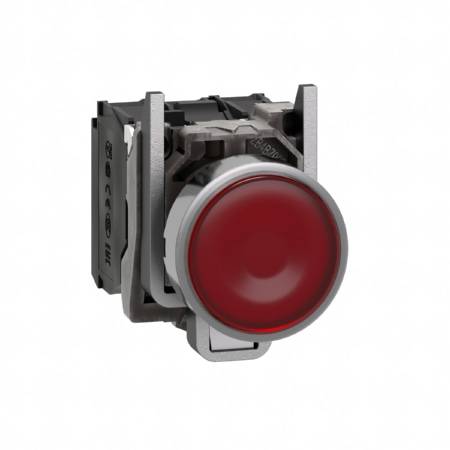 PODŚ.PRZYC.KR.LED NO+NZ 230-240V CZER.