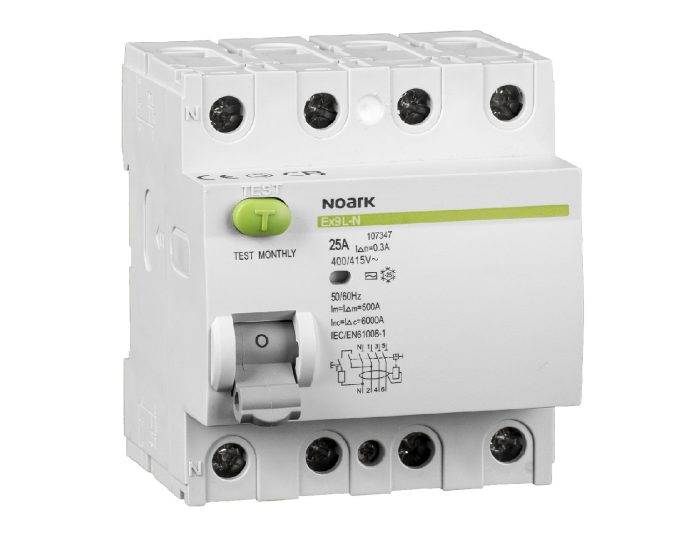 Ex9L-N 4P 25A 30mA