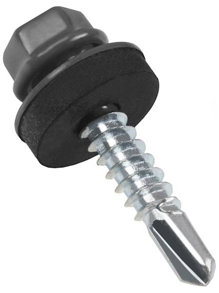 WKRĘT FARMERSKI METAL 5,5 x 25 GRAFIT RAL 7016