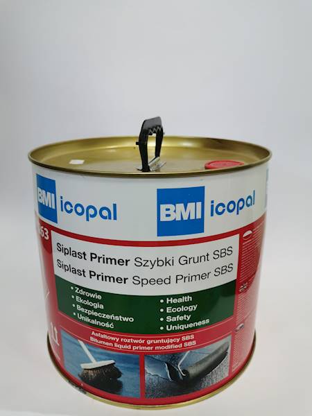 ICOPAL SIPLAST PRIMER 10 L.GRUNT POD PAPĘ