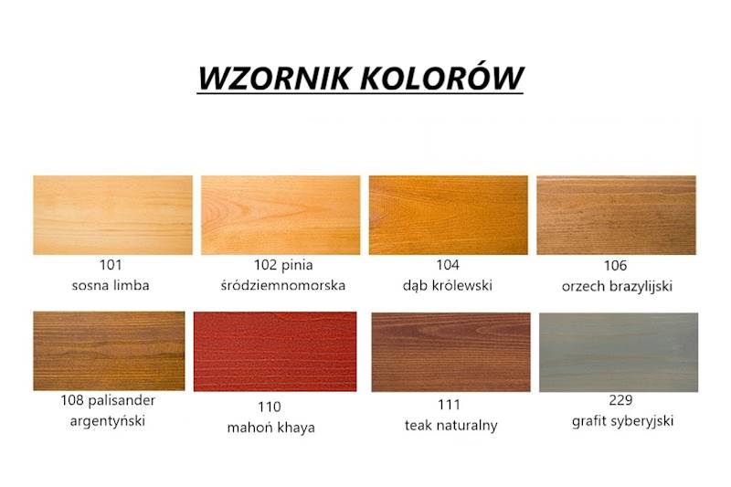 LAKIEROBEJCA 111 / 2,5 L  TEAK NATURALNY      