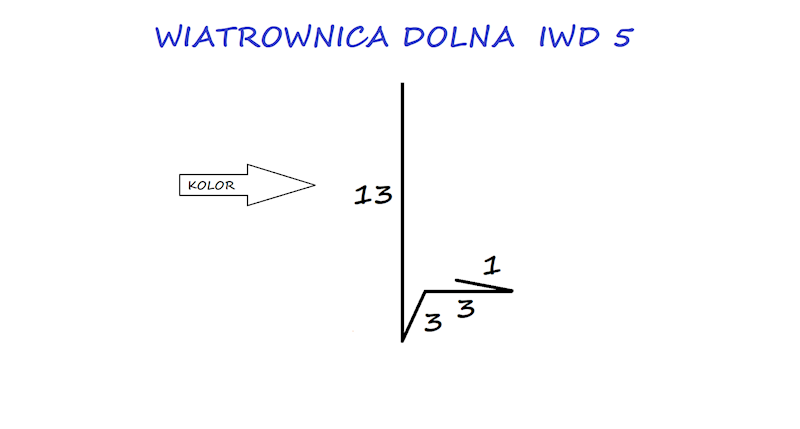 WIATROWNICA DOLNA STAL IWD5 KASZTAN 8012