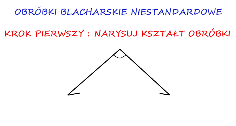 OBRÓBKI BLACHARSKIE STAL IOB4  16 CM - 20 CM