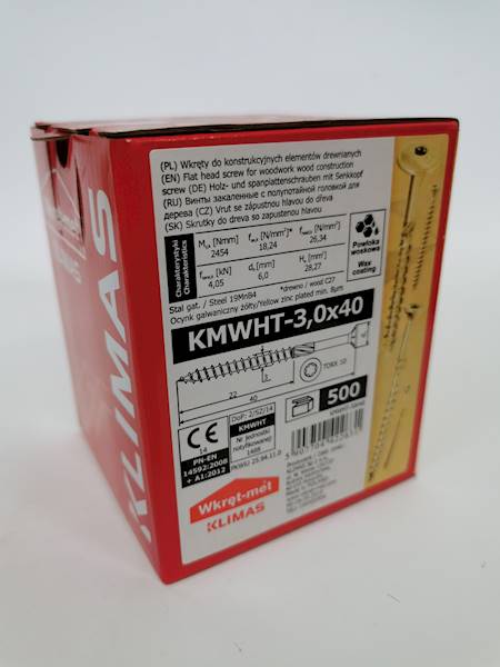 WK WKR.DREWNO KMWHT UHS TX-10       3x40   500 SZT