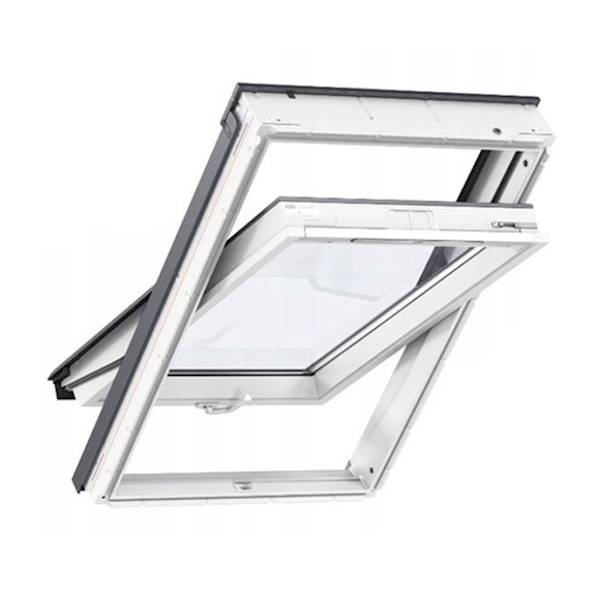 VELUX OKNO GLU 0061 B MK08 (78x140) DOLNE POLIUR.