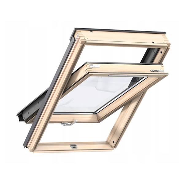 VELUX OKNO GLL 1061 B  MK08 (78x140) DOLNE  DREWNO