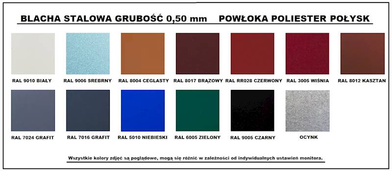 PAS NADRYNNOWY STAL IPN1 BIAŁY 9010