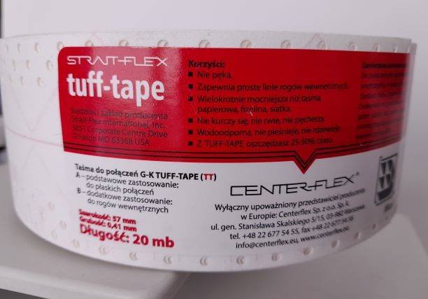 Taśma Tuff-tape do G-K 20mb