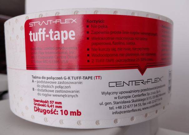 Taśma Tuff-tape do G-K 10mb