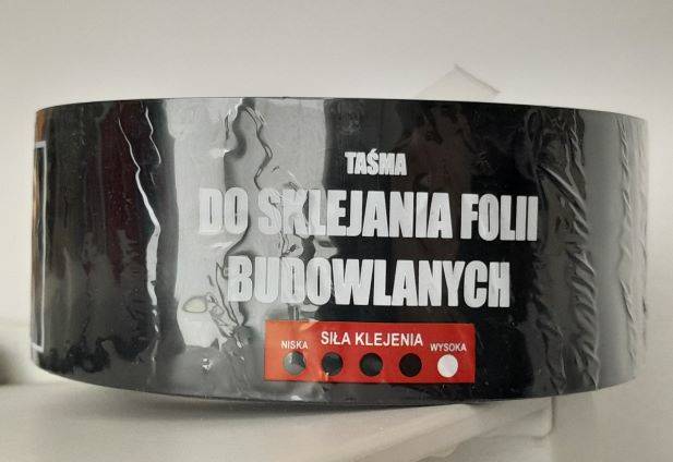 B Taśma do folii budowlanych 50mmx50m