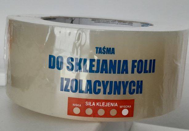 B Taśma do folii budowlanych 50mmx50m