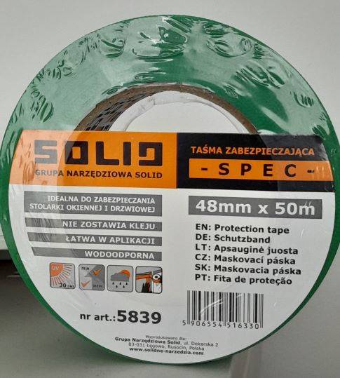 Taśma zabezpieczjąca SPEC 48mmx50m