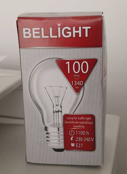 El. Żarówka 100W