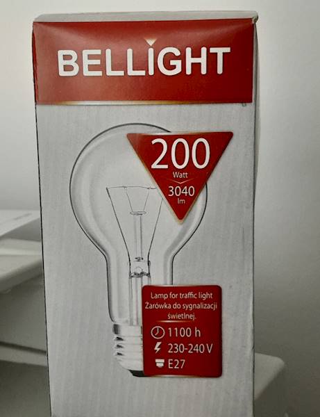 El. żarówka 200W