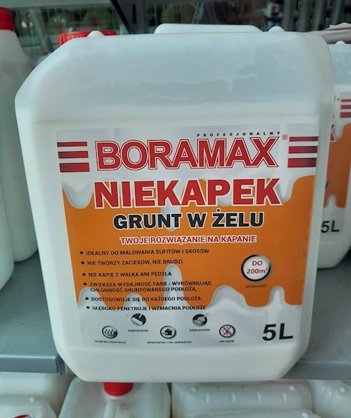 BORAMAX grunt niekapek 5l żelowy
