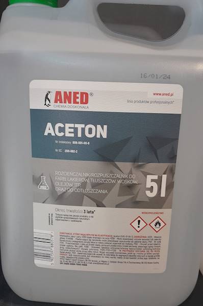 Rozc. Aceton 5L