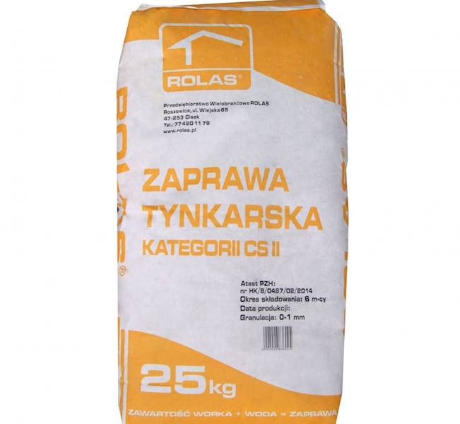 Zapr. ROLAS tynkarska 25kg