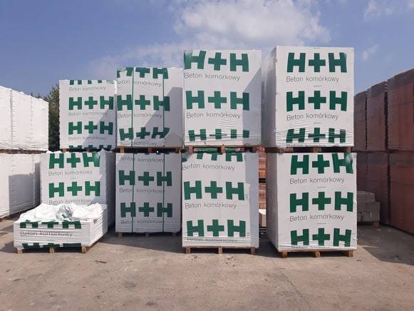 Bloczek 24x24x59 H+H    48szt pal