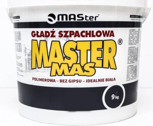 Gładź gotowa MASTER 9kg