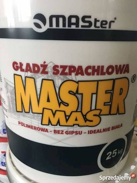 Gładź gotowa MASTER 25kg