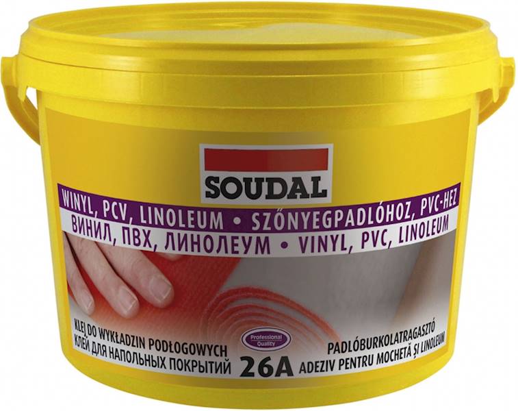 SOUDAL klej do wykładzin 1kg 26A