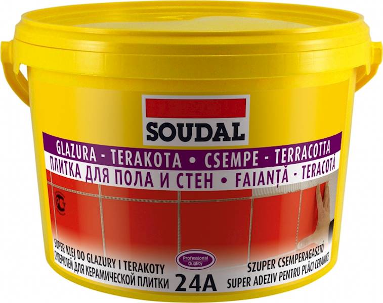 SOUDAL klej do glaz. 1kg 24A