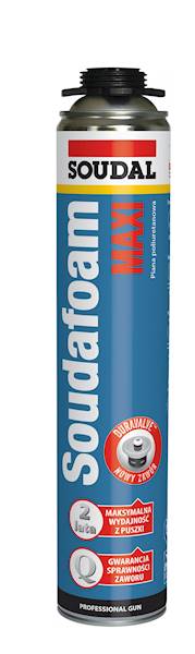 SOUDAL piana MAXI pistoletowa 870ml