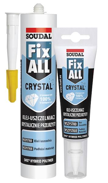 SOUDAL klej FIX ALL Crystal 290 ml