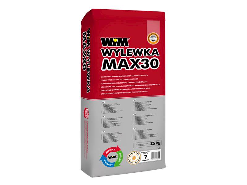 WIM Wylewka samopoziomująca MAX 300 25 kg