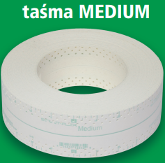 Taśma SMH-MEDIUM do płyt k-g 20 mb (zielona)