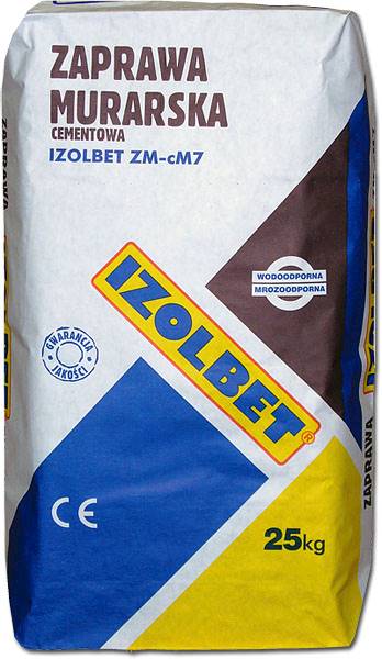 Zaprawa Izolbet murarska cementowa 25kg