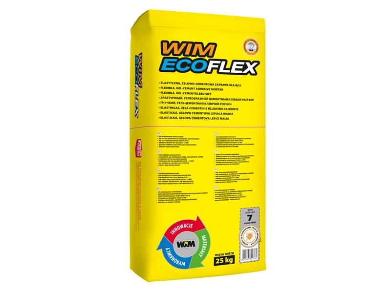 WIM ECOFLEX C2T 25 kg (żelowo-cementowy klej)