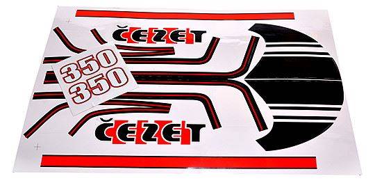 Naklejka CZ-350 kpl.
