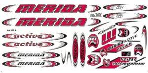 Etykieta rowerowa MERIDA kpl.
