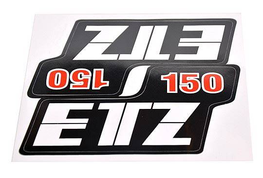 Naklejka pokrywy bocznej ETZ 150
