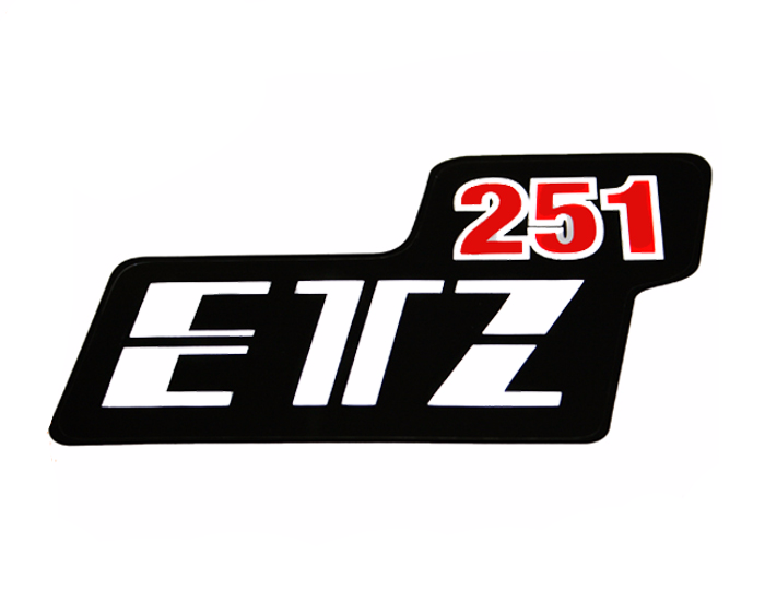 Naklejka pokrywy bocznej ETZ 251