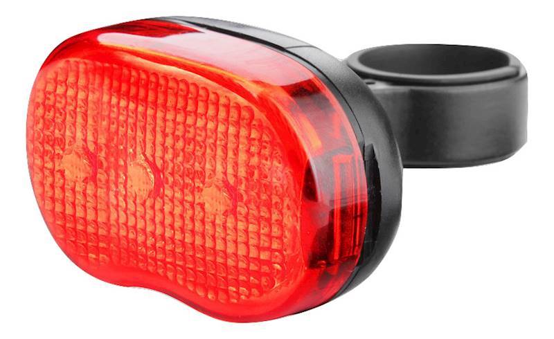 Lampka rowerowa tył bateryjna Smart 3 led