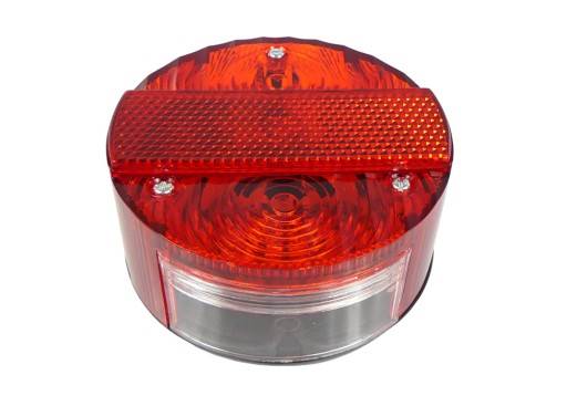 Lampa tylna okrągła ETZ / czerwona Taiwan /
