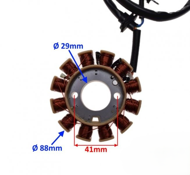 Iskrownik 125 GY6 4T 152QMI-E4 12 cewek