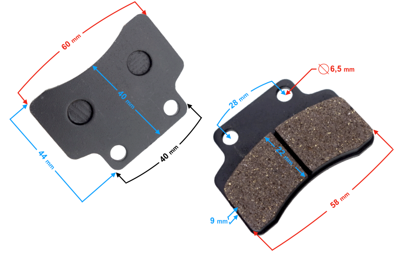 Klocki hamulcowe  VP-009