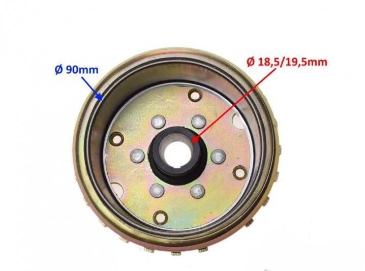 Koło magnesowe 4T  GY6 125cc    152QMI-E4