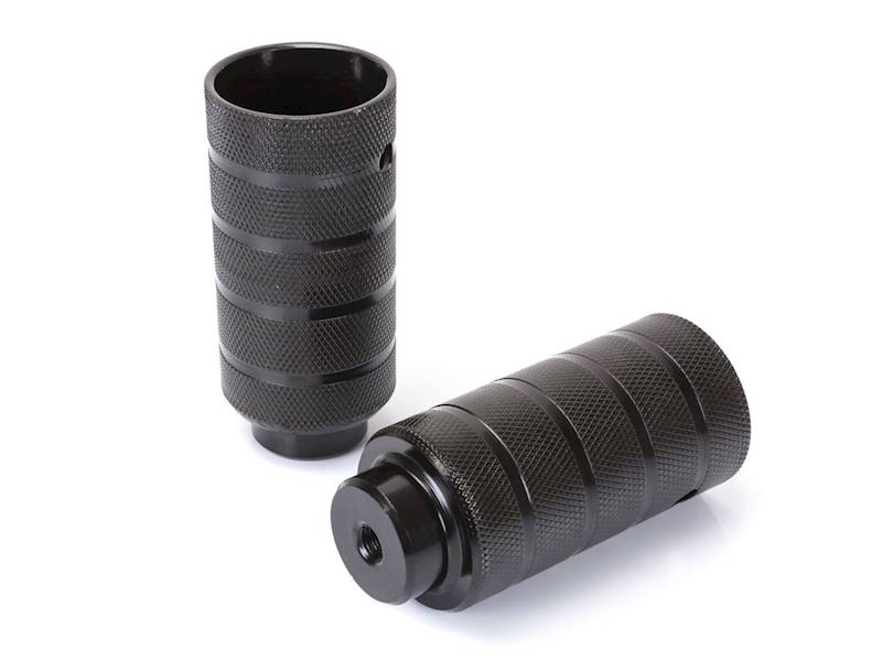 Pegi BMX stalowe czarne M-10 kpl.
